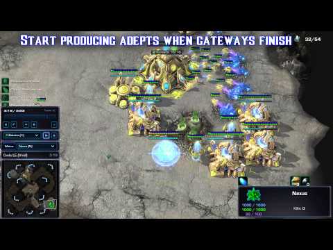 SC2:LotV Adept 5 gate All in
