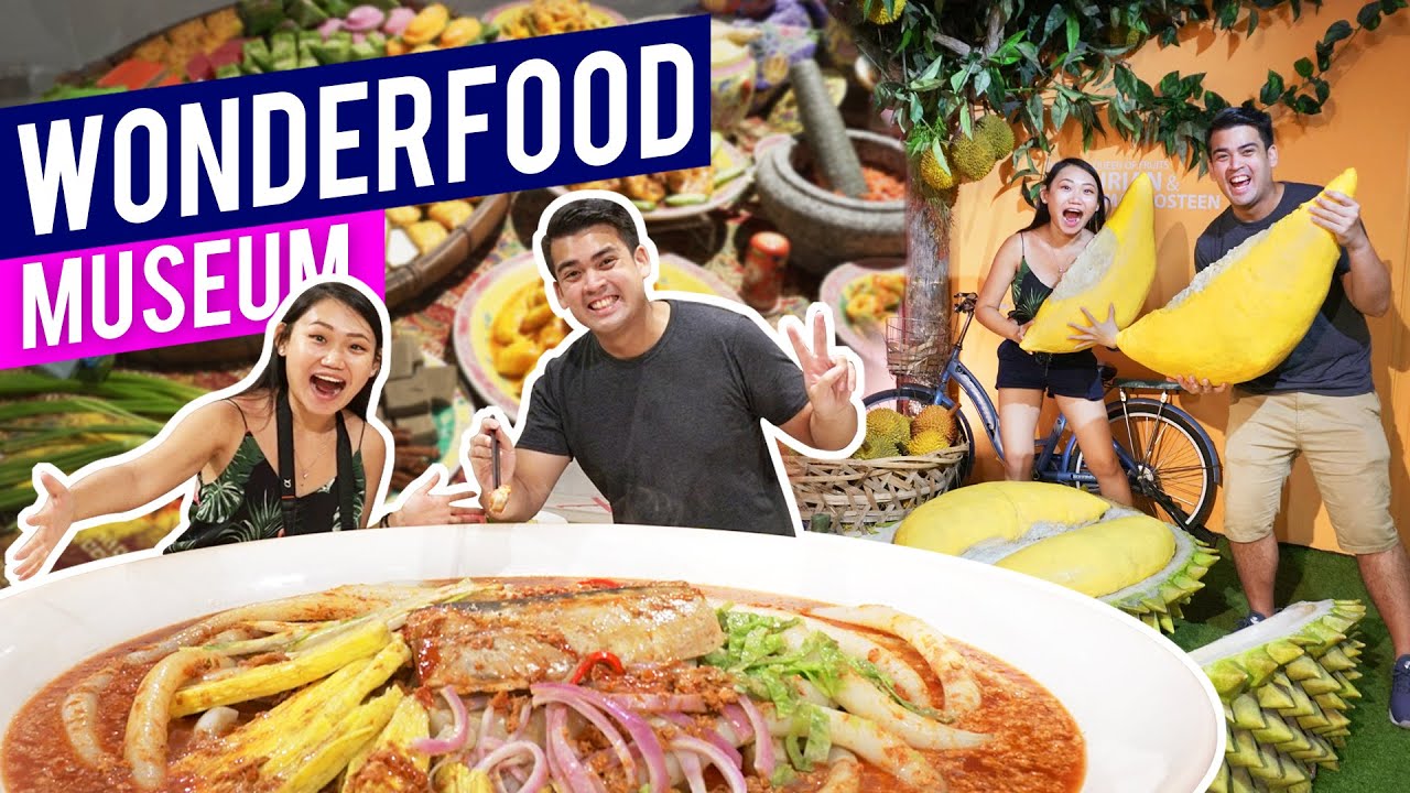 Join a dynamic duo as they venture through Penang's mesmerizing Wonderfood Museum.