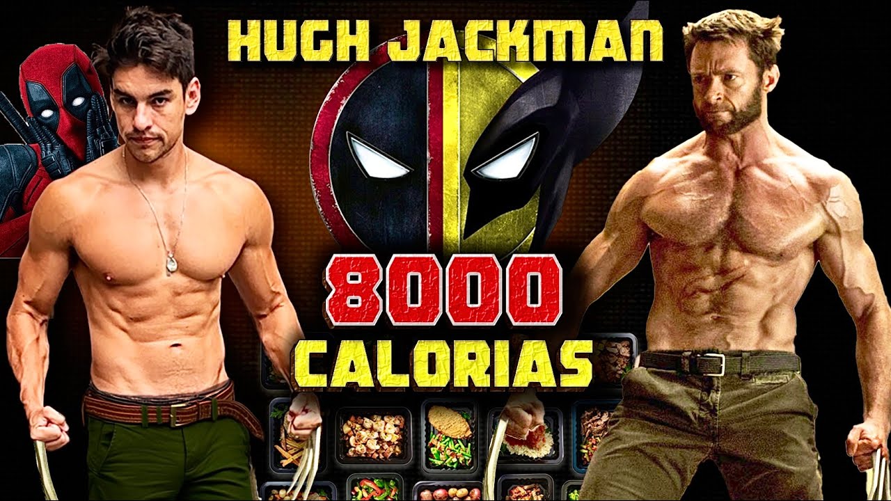 Fiz a Dieta INSANA de 8000 Calorias do Hugh Jackmann por um dia! 🔥 (Deadpool & Wolverine)