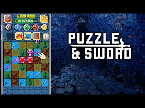 Puzzle&Sword Dungeon RPG PZL Video