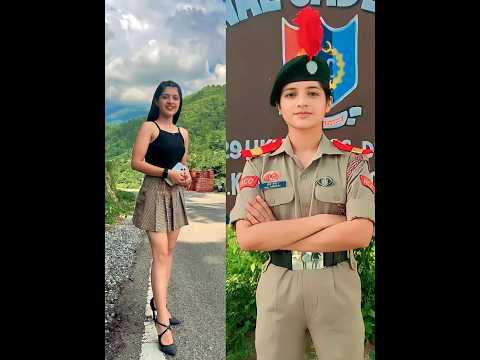 NCC CADETS GIRL STATUS || NCC GIRL || #shorts #girlpower #ncc #army #armylover #lbsnaa