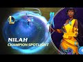 Nilah Champion Spotlight | Gameplay - League of Legends