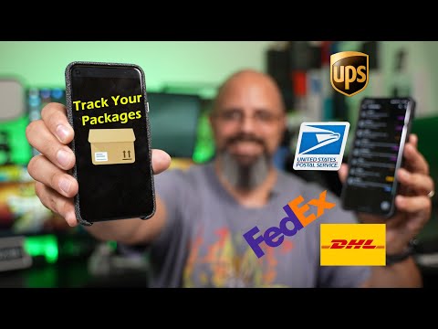 Part of a video titled Package Tracking App Review ( DHL, UPS, FedEx, USPS) - YouTube