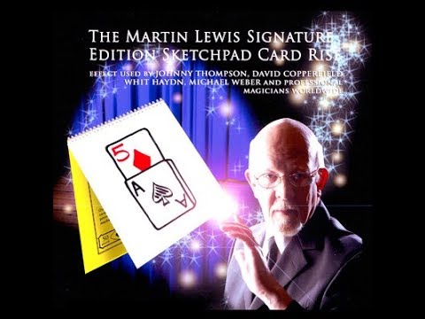 スケッチパッド・カードライズ（マーチン・ルイス・オリジナル） Signature Edition Sketchpad Card Rise  by Martin Lewis