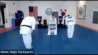 Live Class - Little Tigers - 3.27.20 @ 6pm