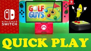 Golf Guys - Quick Play / Nintendo Switch / Gameplay