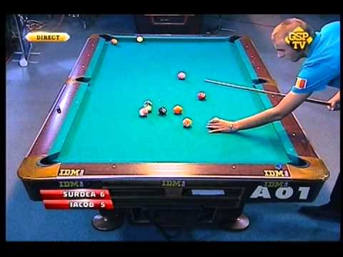Surdea 7-5 Iacob Cupa Romaniei la biliard
