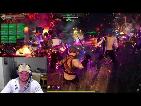 Ashes of creation and with Asmongold and Steven