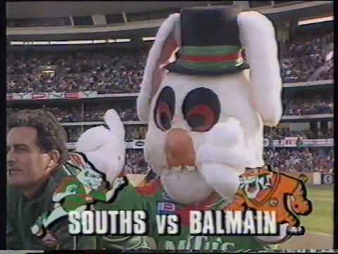 State Bank Big Game (NSWRL - Souths vs Balmain, Canterbury vs Manly) - 1988 Australian TV Promo