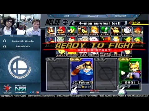 CCC Weekly [3/9/16] - Acid (Falcon) vs. TechDeath (Fox) - Winner's R1