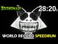 Zoonomaly The REAL World Record SPEEDRUN No Glitches