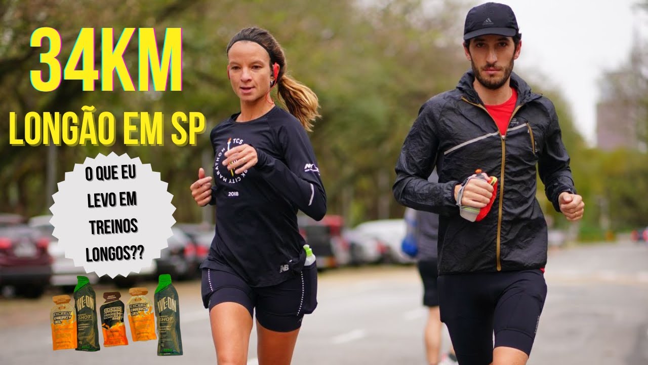 TREINO DE CORRIDA DE 34KM EM SÃO PAULO NA USP - O que eu levo nos treinos longos?