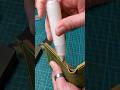 How to burnish leather edges in less than 5 minutes? Some leathercraft secrets shared.