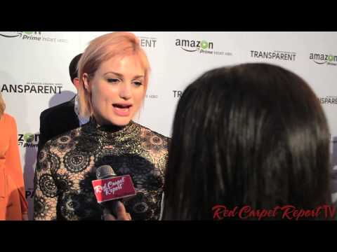 Alison Sudol at the Amazon Premiere Screening for #TransparentTV #AmazonStudios