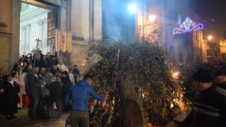 Anoia Superiore festa di San Sebastiano accensione del fuoco 2019