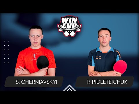18:00 Serhii Cherniavskyi - Petro Pidleteichuk West 3 WIN CUP 06.07.2024 | Table Tennis WINCUP