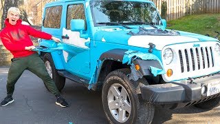 DESTROYED HER CAR PRANK!! (GONE WRONG)