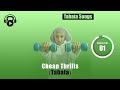 TABATA SONGS Cheap Thrills Tabata W Tabata Timer