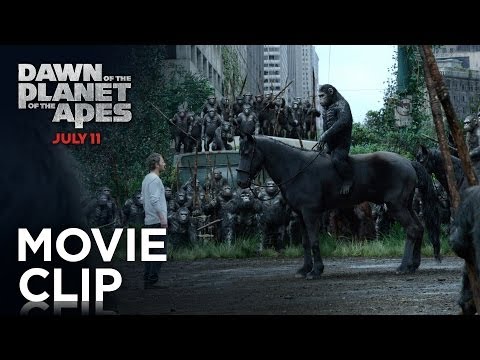 Dawn of the Planet of the Apes (Clip 'Apes Don't Want War')