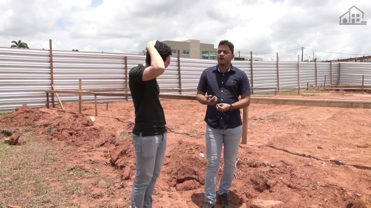 01 - Canteiro de Obras e Projeto - Passo a Passo Construção de Alto Padrão 213m²