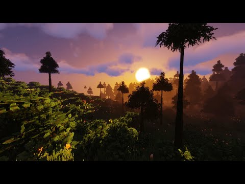 Minecraft Biomes O'Plenty and Terraforged Exploration with Patrix Resource Pack and Dynamic Trees