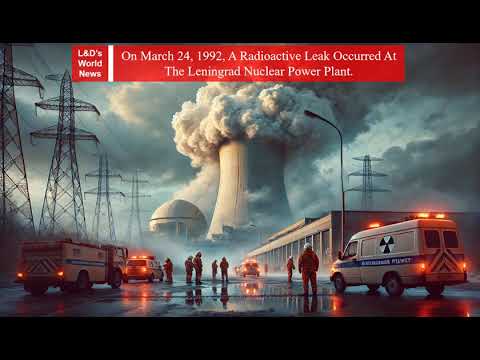 [History Today] On March 24, 1992, A Radioactive Leak Occurred At The Leningrad Nuclear Power Plant