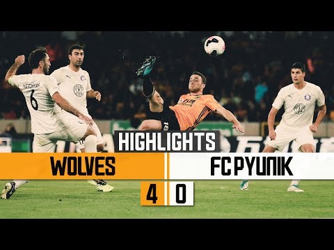 UNBELIEVABLE JOTA GOAL! Wolves 4-0 FC Pyunik | Highlights