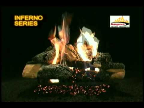 Hargrove Inferno Series Vented Gas Logs Video
