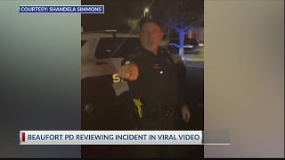 Beaufort PD reviewing incident in viral video