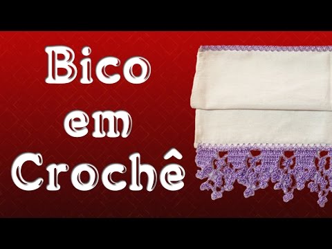 Bico em Crochê - Marilda Artes
