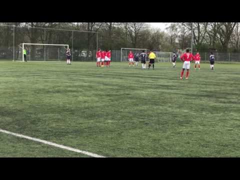 RKAVV JO17-1 -  GDA JO17-1 1e helft