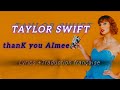 Taylor Swift - thanK you aIMee (lyrics +Traduction française)