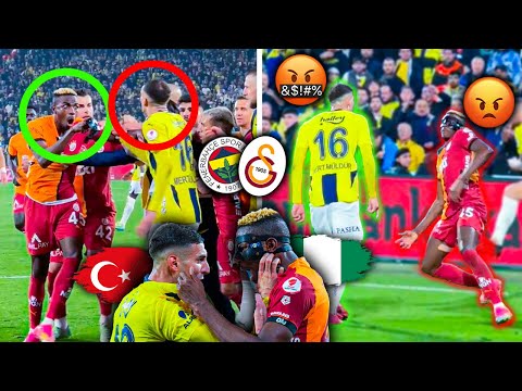 Victor Osimhen Attacks Turkish Player Mert Müldür in Shocking Galatasaray vs Fenerbahçe Clash! 😱