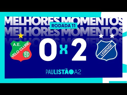 Velo Clube 0 x 2 Lemense - 11ª rodada do Paulistão A2