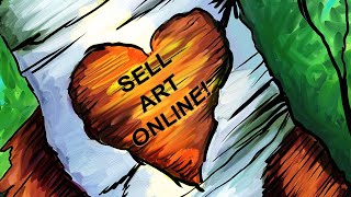 How I Sell My Artrage Digital Artwork Paintings on Etsy