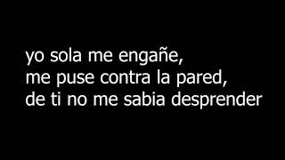 María José - Lo Que Tenías Conmigo (Lyric Video)