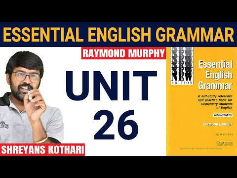 Raymond Murphy - Essential English Grammar | Present Continuous Practice Set (Unit 26)