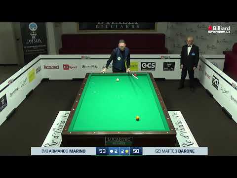 Barone Matteo vs Marino Armando -  22° Campionato Italiano Salerno