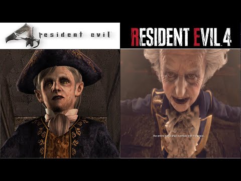 Resident Evil 4 Original VS. Remake Comparison - Ramon Salazar