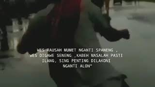 Download lagu Story WA 'lungo awakku sing kudu lungo' mp3