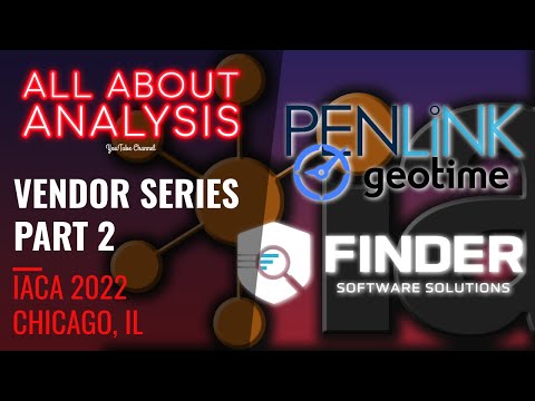 Crime Analysis: Checking out the Trade Show at the IACA Conference - GeoTime, PenLink, and Finder