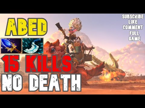 Abed 11K MMR NEW MID SPAM Hero Snapfire Aghanim's Scepter RUSH BUILD