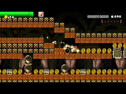 最後まで集中！ 100秒スピードラン! speed Run!修正 by スピランりょうたくん - SUPER MARIO MAKER - NO COMMENTARY 1AT