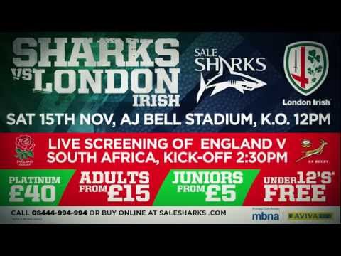 Sale Sharks vs London Irish