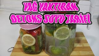 Yağ Yakmanızı Sağlayan Detoks Suyu