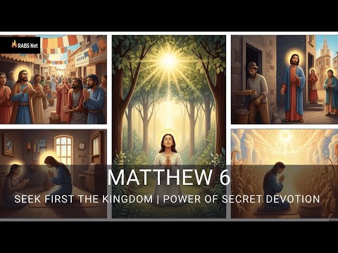 Matthew 6: Seek First the Kingdom | Power of Secret Devotion & Divine Reward