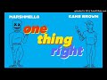 Marshmello, Kane Brown - One Thing Right (Clean Bass Boost )