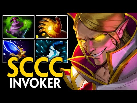 RANK 15 SCCC INVOKER vs ARC WARDEN MID | POWER OF THE BURNING INVOKER SET | Dota 2 Invoker