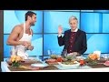 Naked Peruvian Chef Franco Noriega Heats Things Up with Ellen