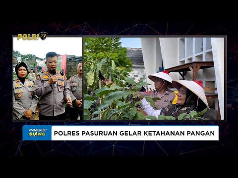 LIVE - KAPOLSEK WINONGAN, POLRES PASURUAN GELAR KETAHANAN PANGAN